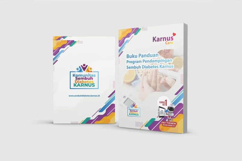 Product image of Buku Panduan Program Sembuh Diabetes Karnus