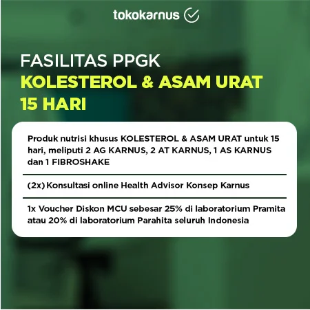 Paket PPGK - Kolesterol Dan Asam Urat 15 Hari - 3