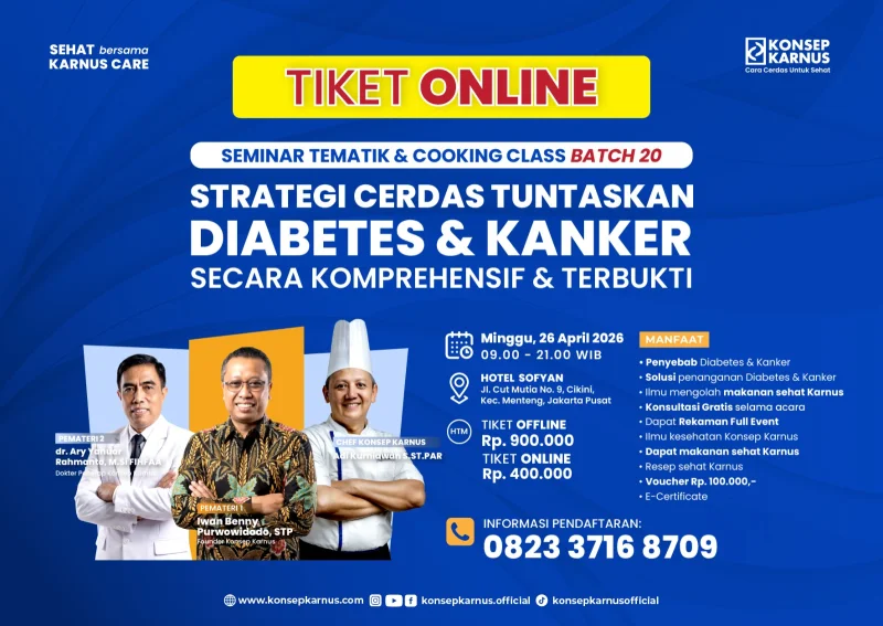 Product image of Tiket Seminar Tematik Cooking Class Online 26 April 2026